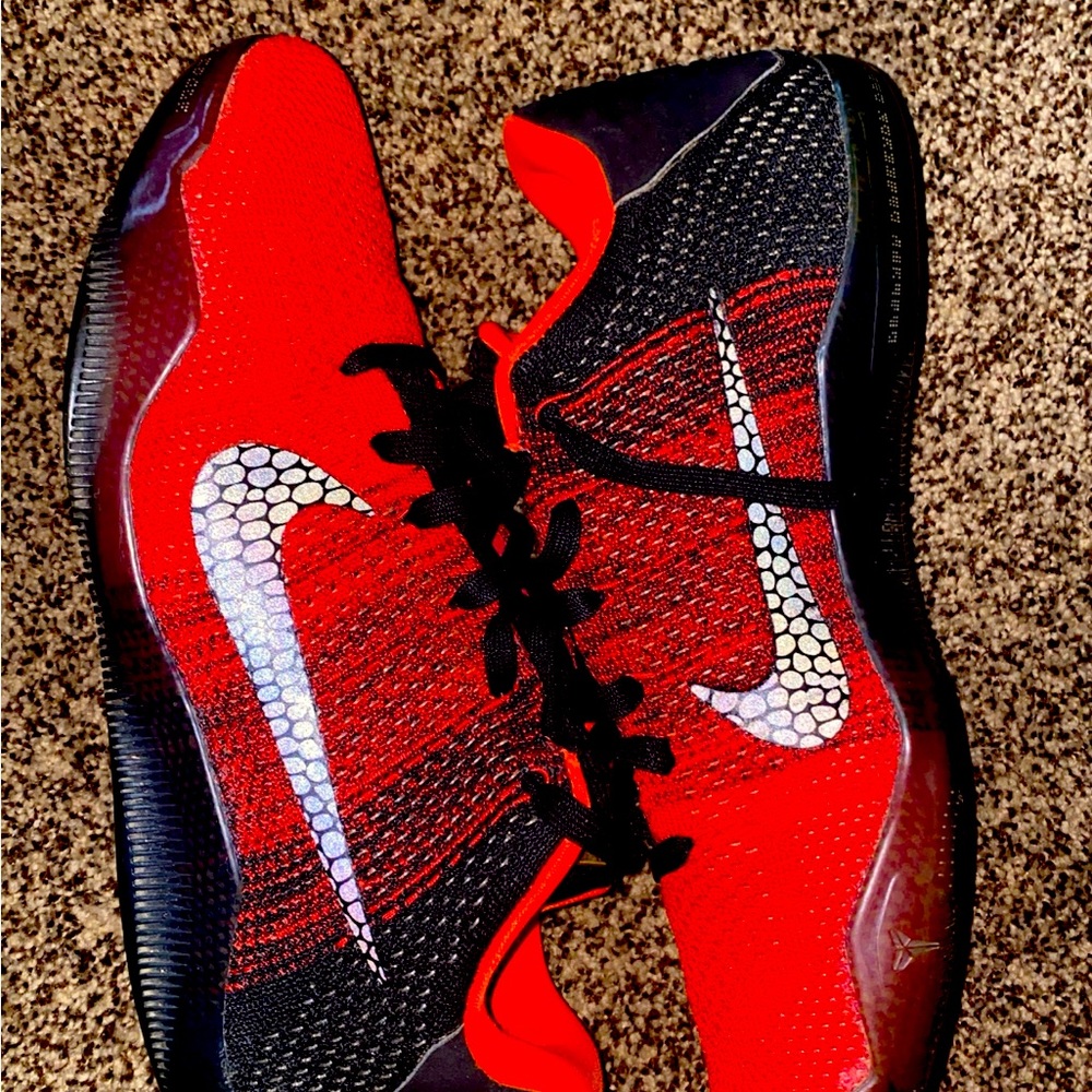 I am selling these Kobe 11s because I grew out of them I had a lot of history.